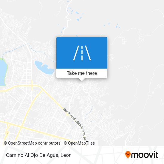 Mapa de Camino Al Ojo De Agua