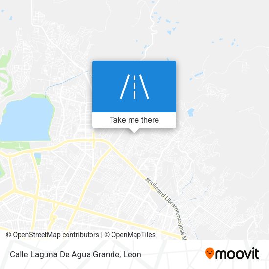 Calle Laguna De Agua Grande map