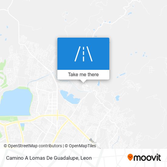 Camino A Lomas De Guadalupe map