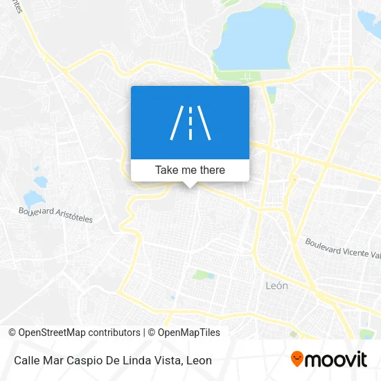 Calle Mar Caspio De Linda Vista map