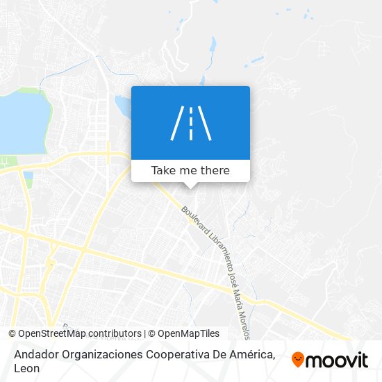 Mapa de Andador Organizaciones Cooperativa De América