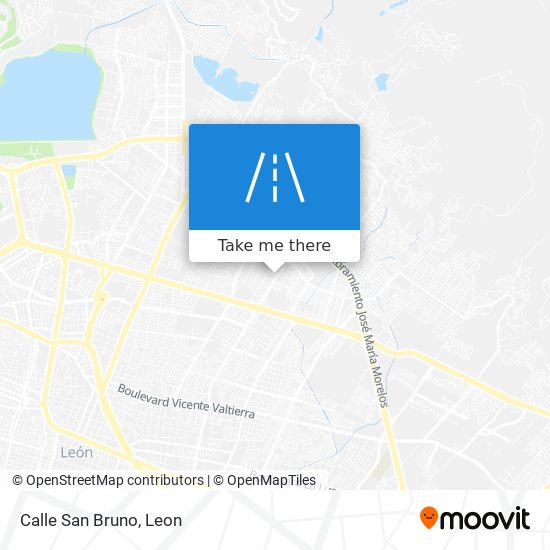 Calle San Bruno map