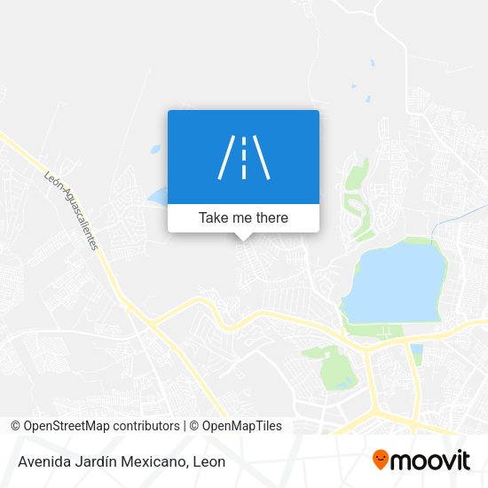 Avenida Jardín Mexicano map