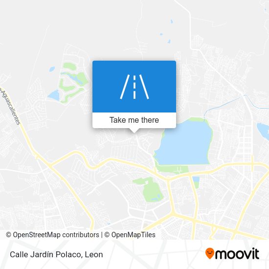 Mapa de Calle Jardín Polaco