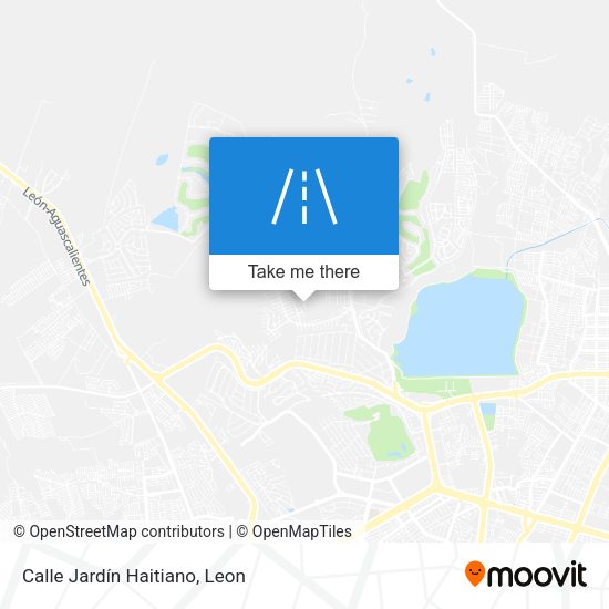 Mapa de Calle Jardín Haitiano