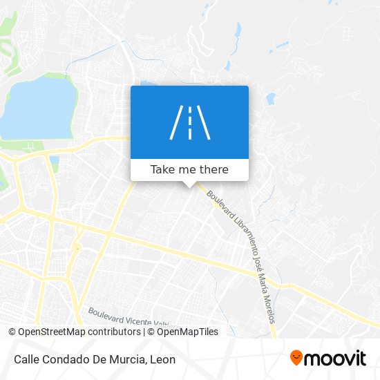 Mapa de Calle Condado De Murcia