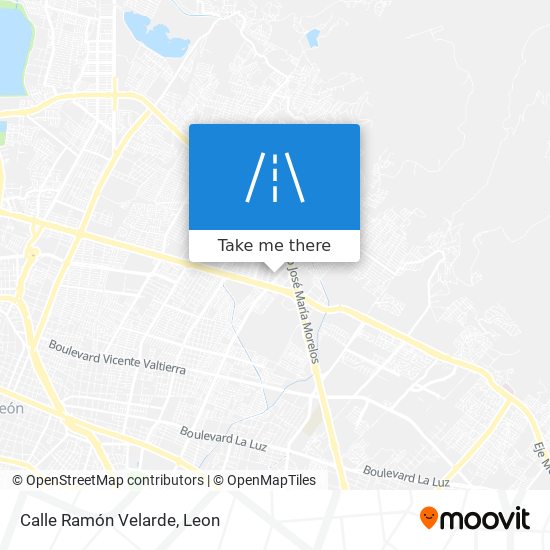 Mapa de Calle Ramón Velarde