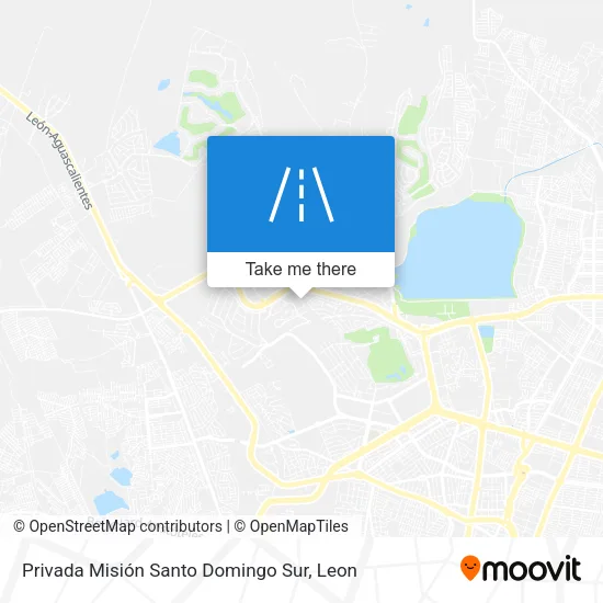 Privada Misión Santo Domingo Sur map