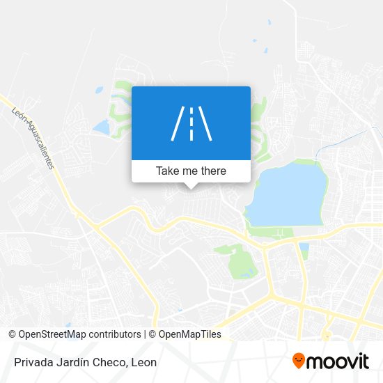 Privada Jardín Checo map