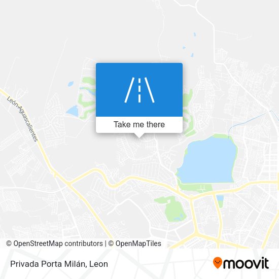 Privada Porta Milán map