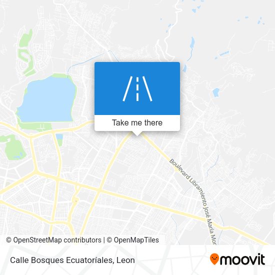 Calle Bosques Ecuatoríales map