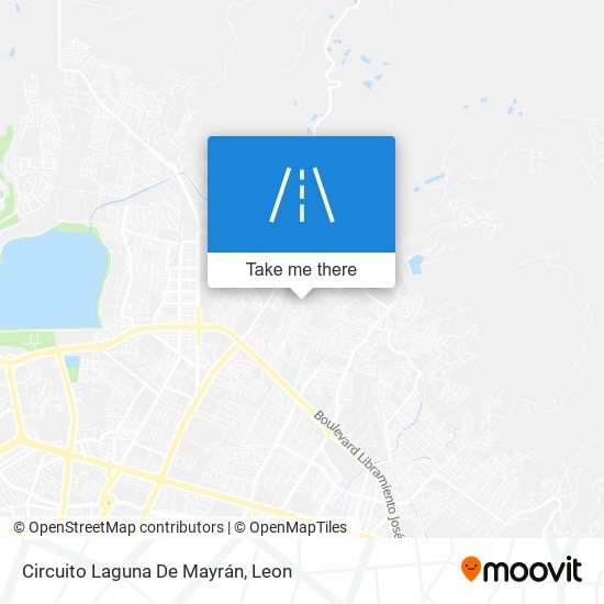 Circuito Laguna De Mayrán map