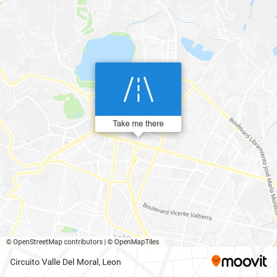 Circuito Valle Del Moral map