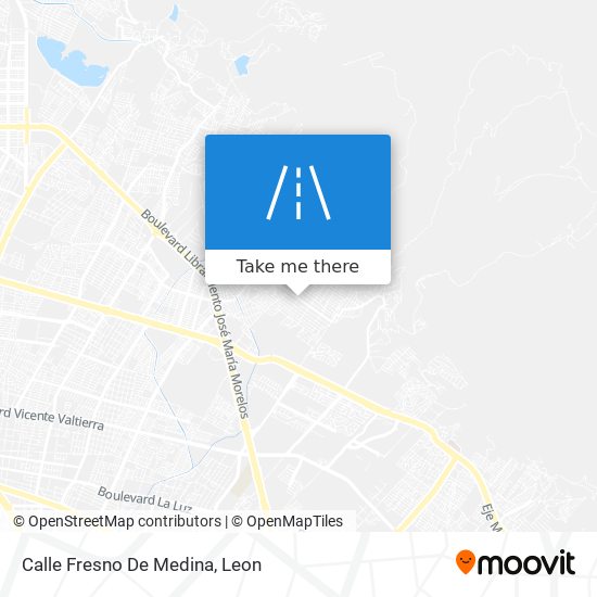 Calle Fresno De Medina map