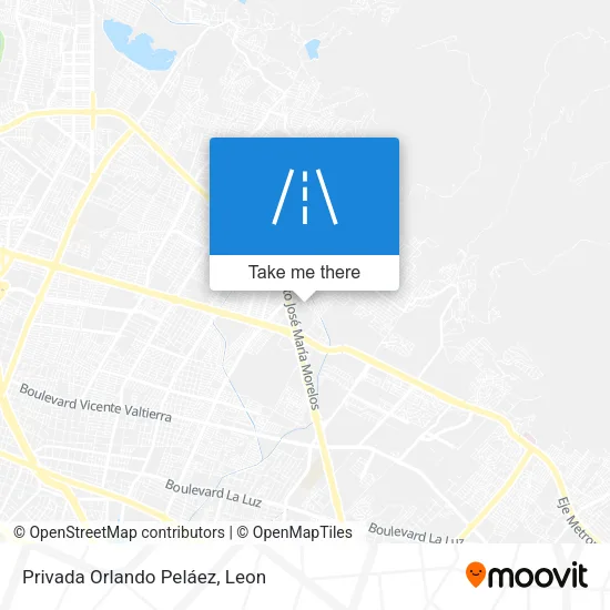 Privada Orlando Peláez map