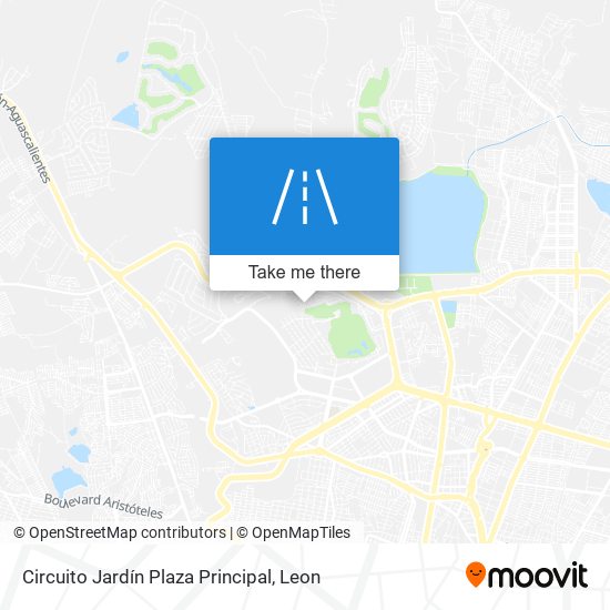 Circuito Jardín Plaza Principal map