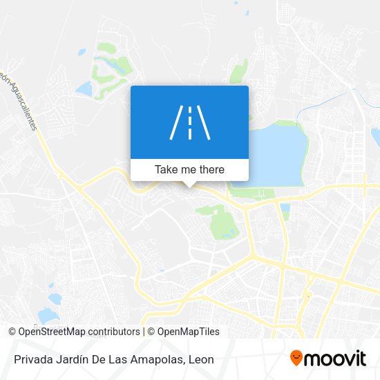 Mapa de Privada Jardín De Las Amapolas
