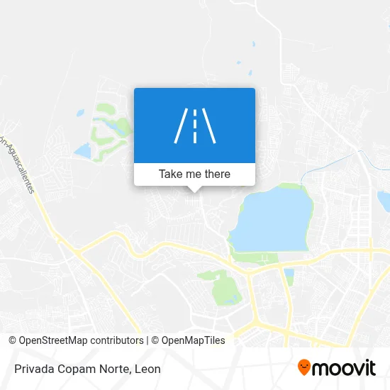 Privada Copam Norte map