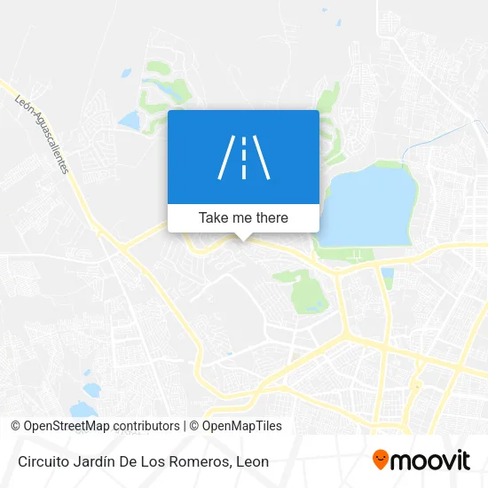 Circuito Jardín De Los Romeros map
