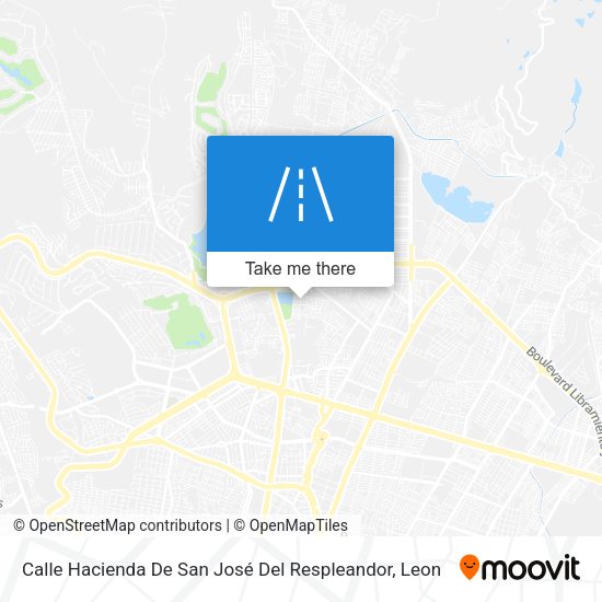 Calle Hacienda De San José Del Respleandor map