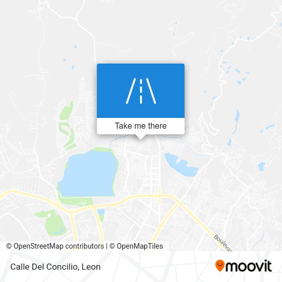 Mapa de Calle Del Concilio