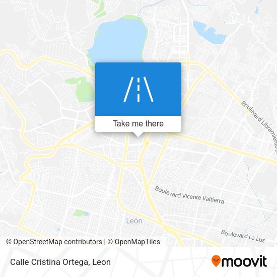 Mapa de Calle Cristina Ortega
