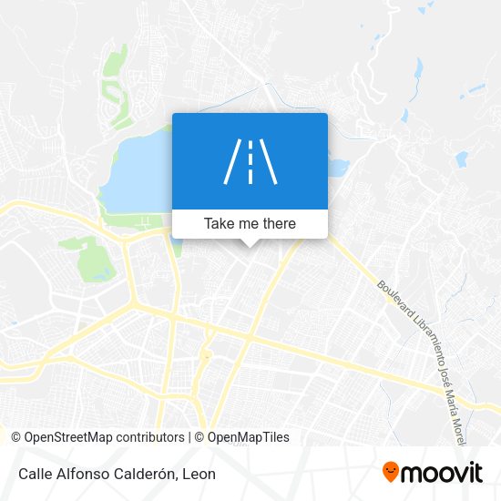 Calle Alfonso Calderón map