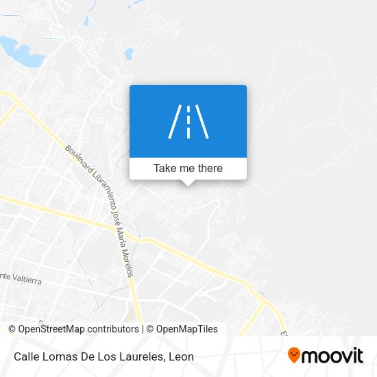 Calle Lomas De Los Laureles map