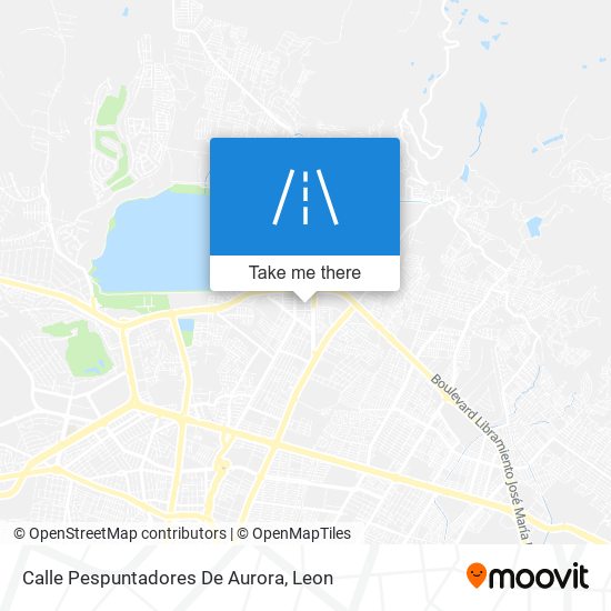 Mapa de Calle Pespuntadores De Aurora