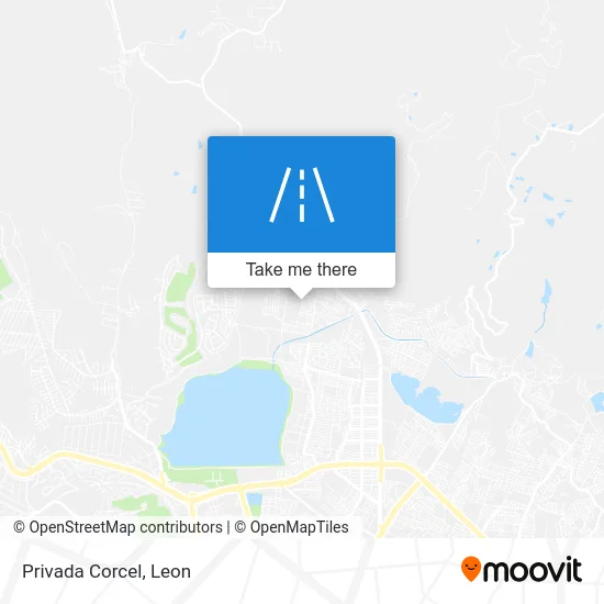 Privada Corcel map