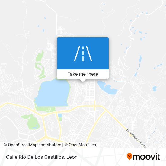 Mapa de Calle Río De Los Castillos