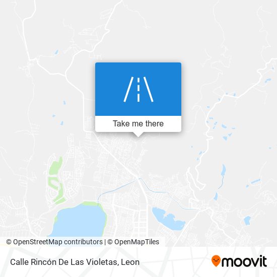 Mapa de Calle Rincón De Las Violetas