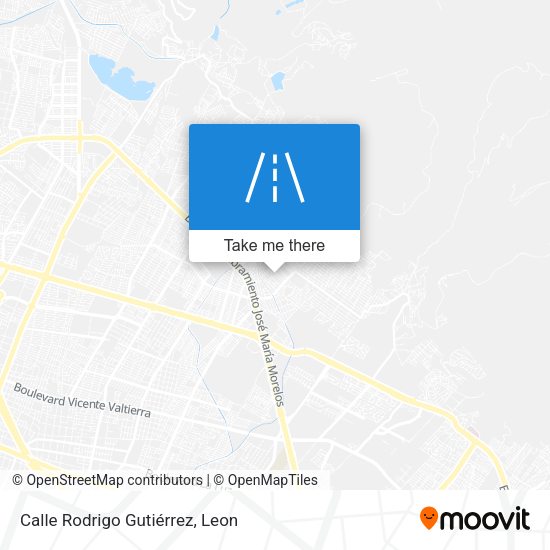 Mapa de Calle Rodrigo Gutiérrez