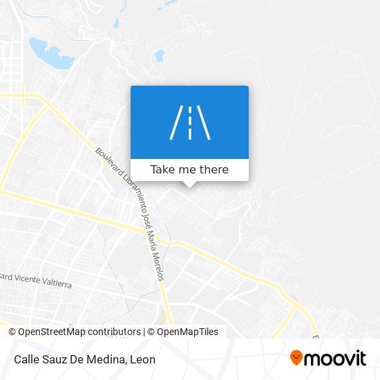 Mapa de Calle Sauz De Medina