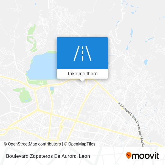 Boulevard Zapateros De Aurora map