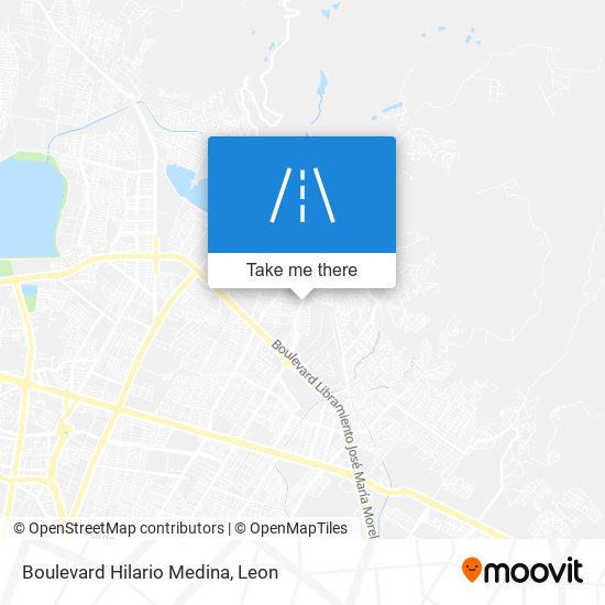 Boulevard Hilario Medina map