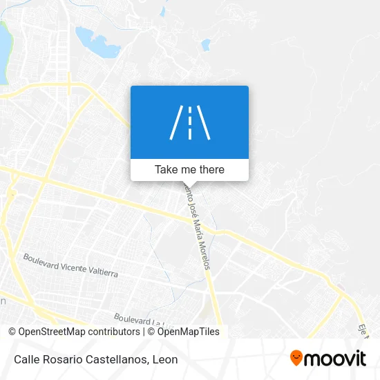 Calle Rosario Castellanos map