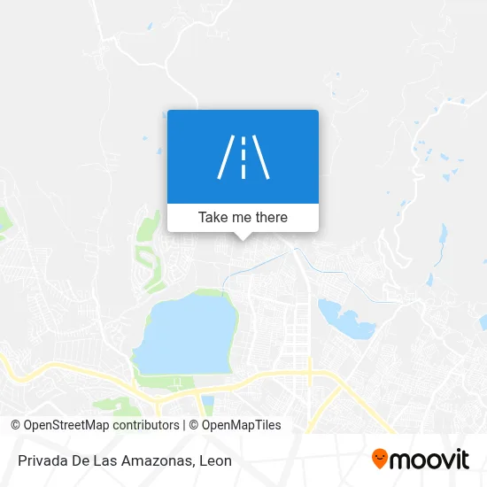 Privada De Las Amazonas map