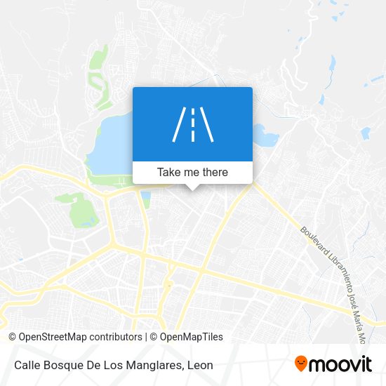 Calle Bosque De Los Manglares map