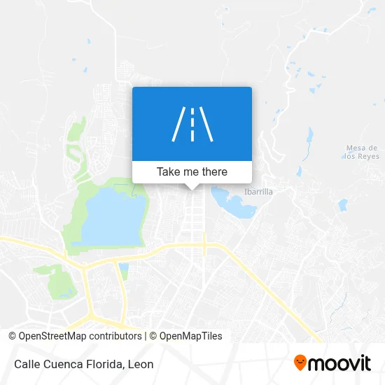 Calle Cuenca Florida map