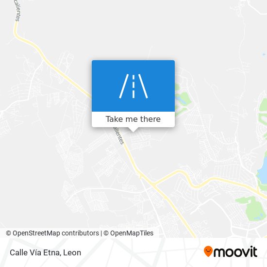 Mapa de Calle Vía Etna