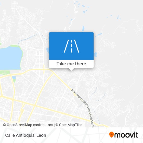 Calle Antioquia map