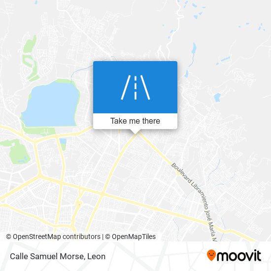 Mapa de Calle Samuel Morse