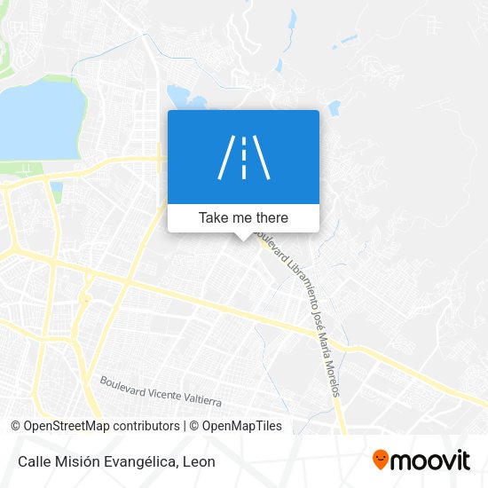Calle Misión Evangélica map