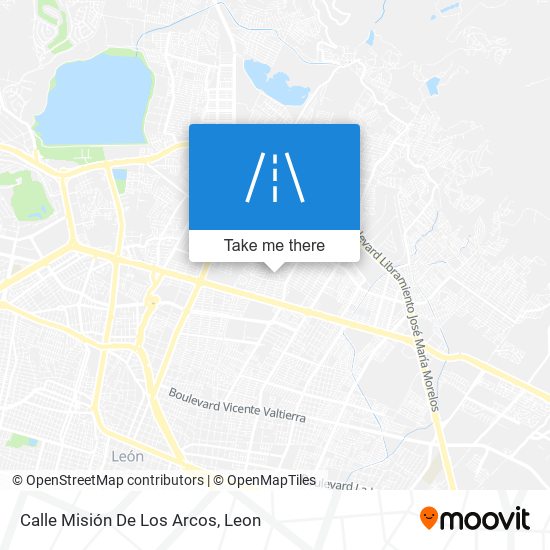 Mapa de Calle Misión De Los Arcos