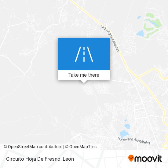 Mapa de Circuito Hoja De Fresno