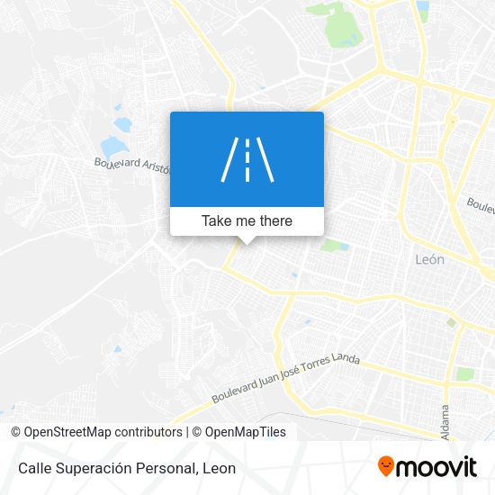 Mapa de Calle Superación Personal