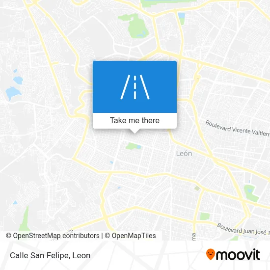Calle San Felipe map