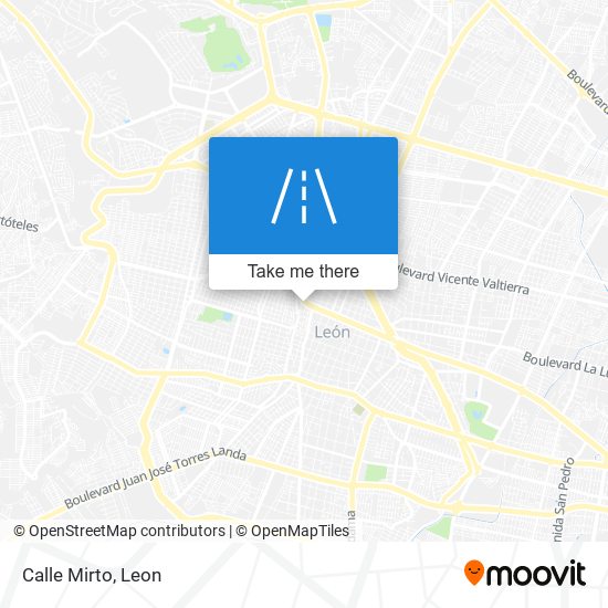 Calle Mirto map