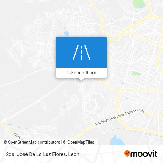 2da. José De La Luz Flores map